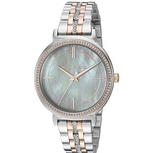 Michael Kors Mother Of Pearl Ladies Crystal Watch